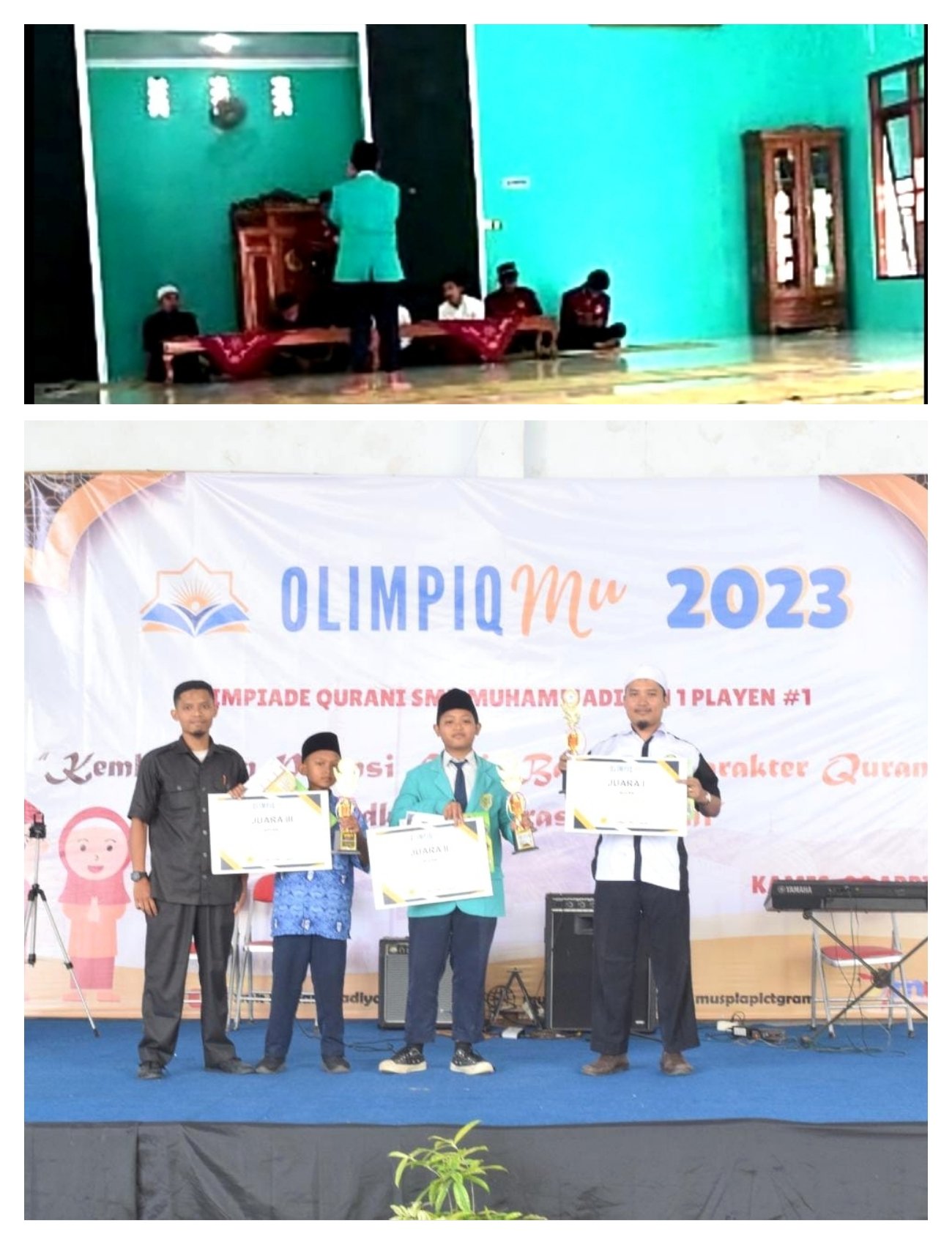 Siswa MTsN 7 Gunungkidul Raih Juara di OLIMPIQMU Tahun 2023