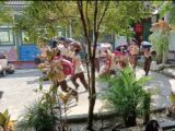 Penggalang MTsN 7 Gunungkidul Ikuti Simulasi Tanggap Bencana